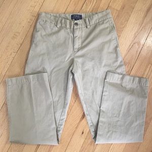 Boys Ralph Lauren khaki pants. Size 14